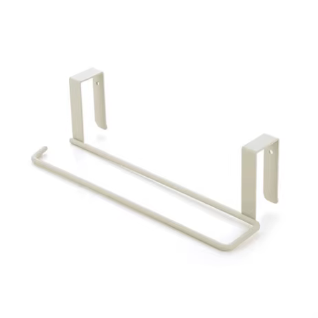 Étagère de toilette blanc/noir, porte-rouleau de papier, organisateur de maison, cintre de mouchoirs