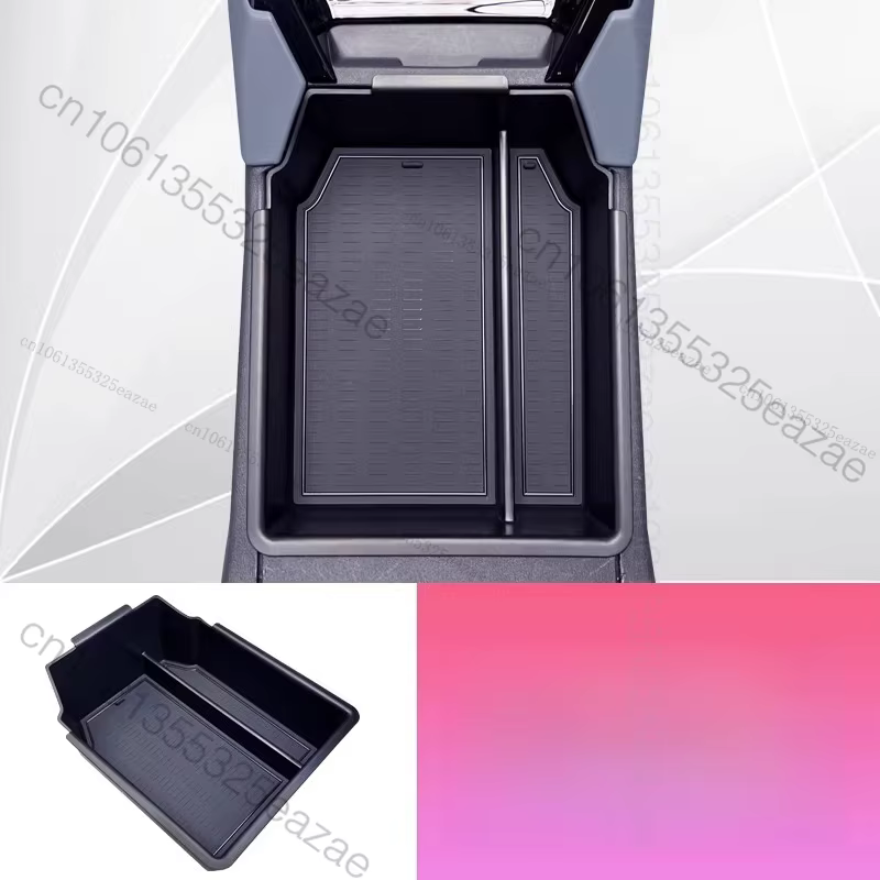 Boîte de rangement à plusieurs niveaux pour accoudoir, accessoires de modification intérieure de voi