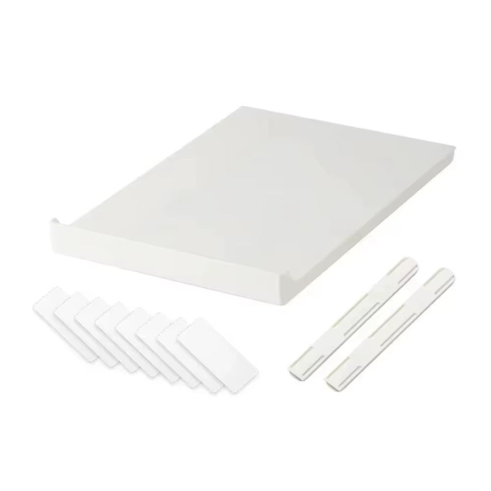 Organisateur de tiroir d'armoire coulissant Portable, étagères de rangement en plastique coulissante