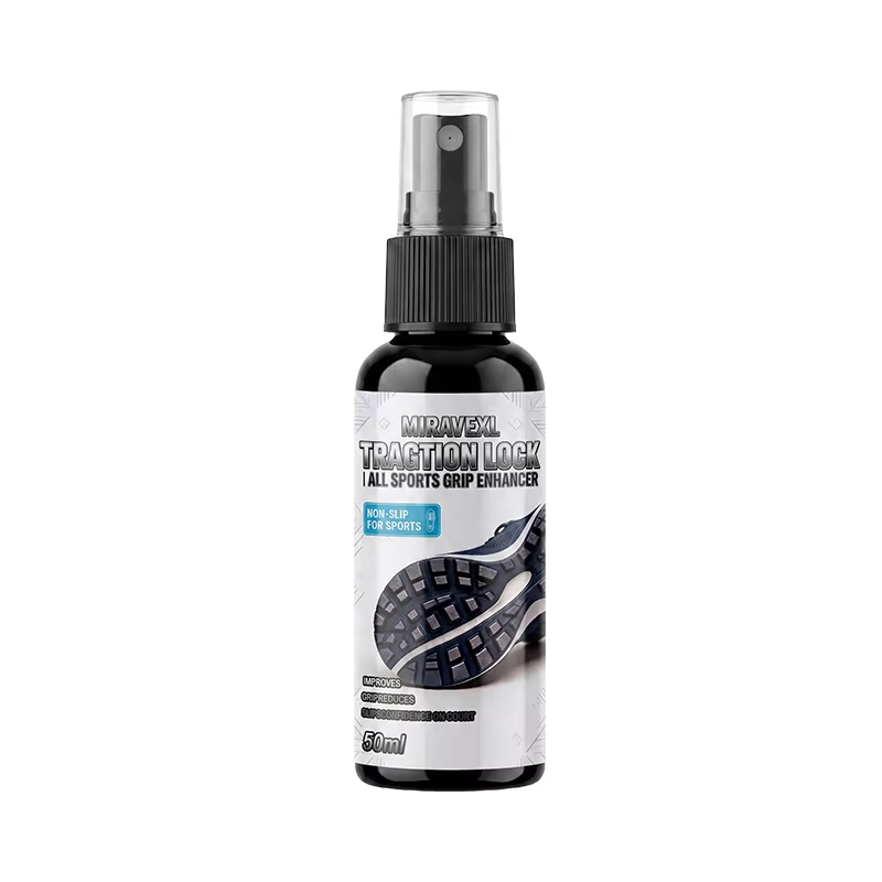 Spray Adhérent pour Chaussures 50ml – Améliorateur de Traction Antidérapant – Liquide pour Semelles 