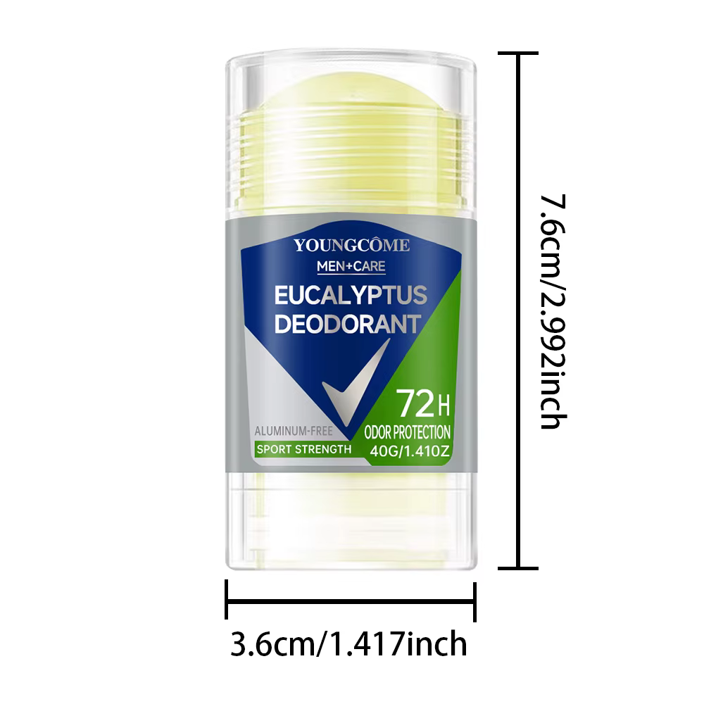 Déodorant pour hommes, bouteille à rouler, réduit la transpiration, dissolvant d'odeurs, aisselles, 