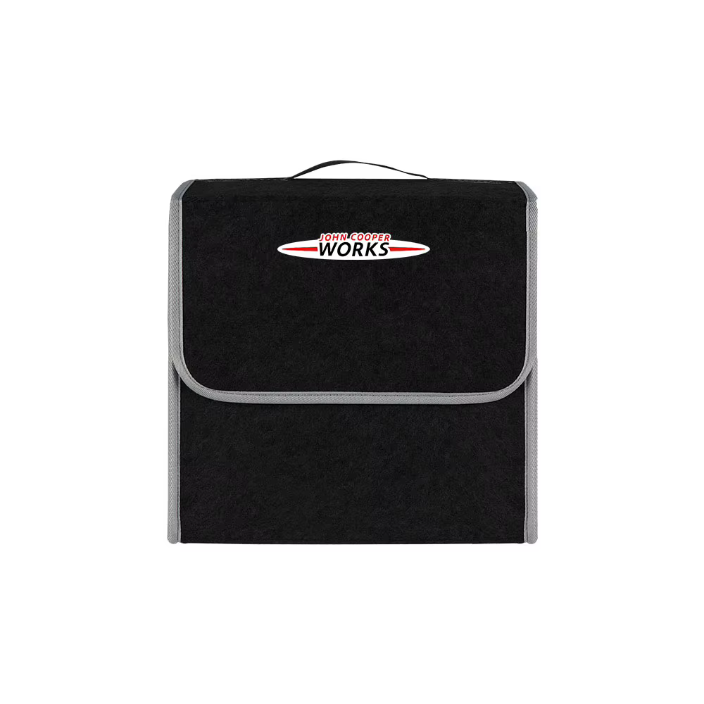 Boîte de rangement pliable pour voiture MINI Cooper JCW WORKS R55 R56 F55 F56 R57 R58 R59 R60 R50, a