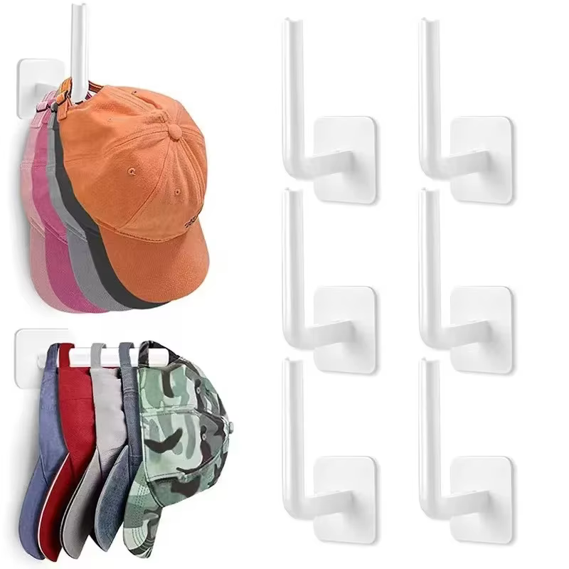 Porte-casquette pour casquettes de Baseball, crochets adhésifs pour chapeaux muraux, rangement de ci