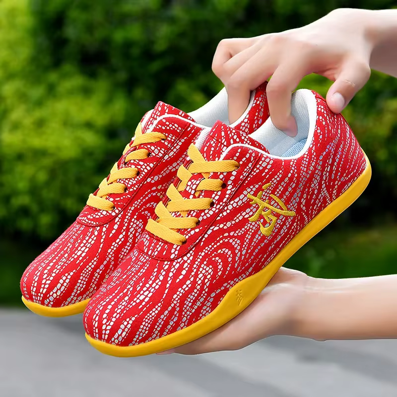 Chaussures Tai Chi pour adultes, chaussures de sport colorées pour loisirs, Version améliorée en cao