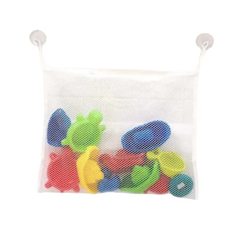 Panier de rangement pour jouets de bain et de natation pour enfants, sac de rangement en maille pour