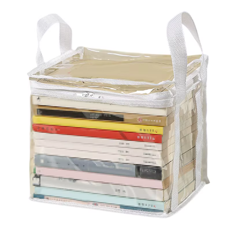 Boîte à livres pliable, dortoir d'étudiants, organisateur de livres de classe, boîte de rangement tr