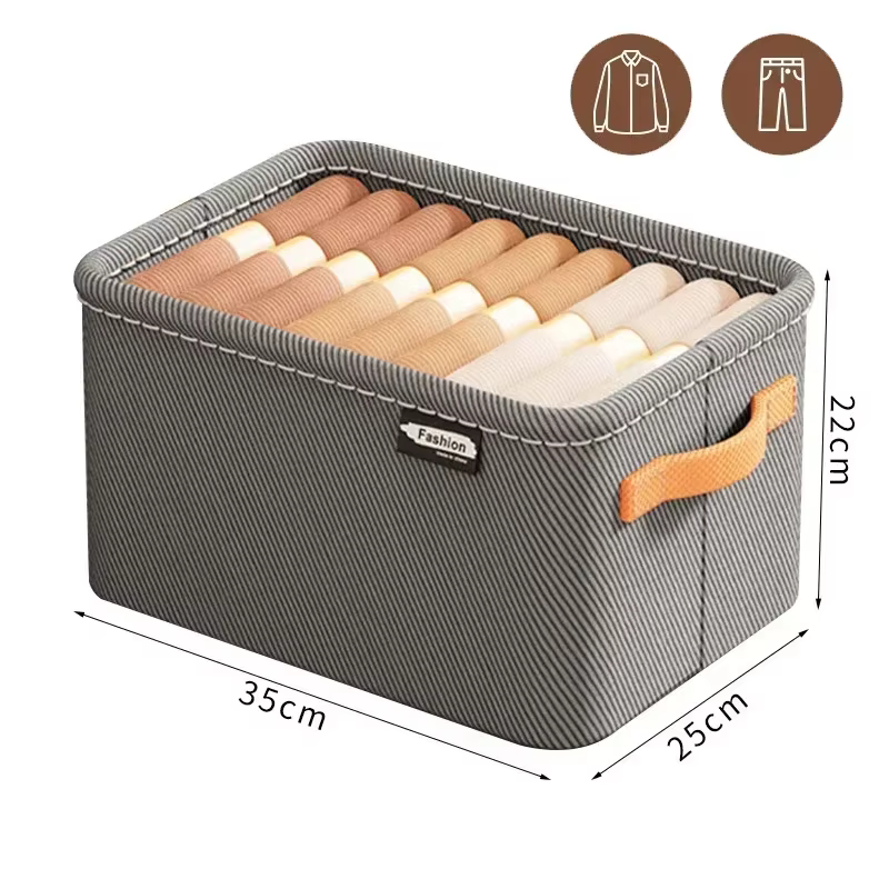 Organisateur de vêtements épais, armoires de rangement pour pantalons et pulls, tiroirs, boîte de ra