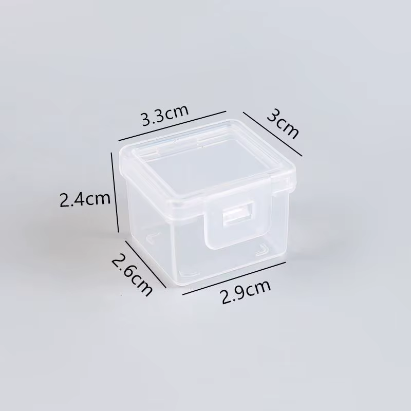 Boîte de rangement de petites pièces, Mini boîte d'accessoires de quincaillerie, boîte en plastique 