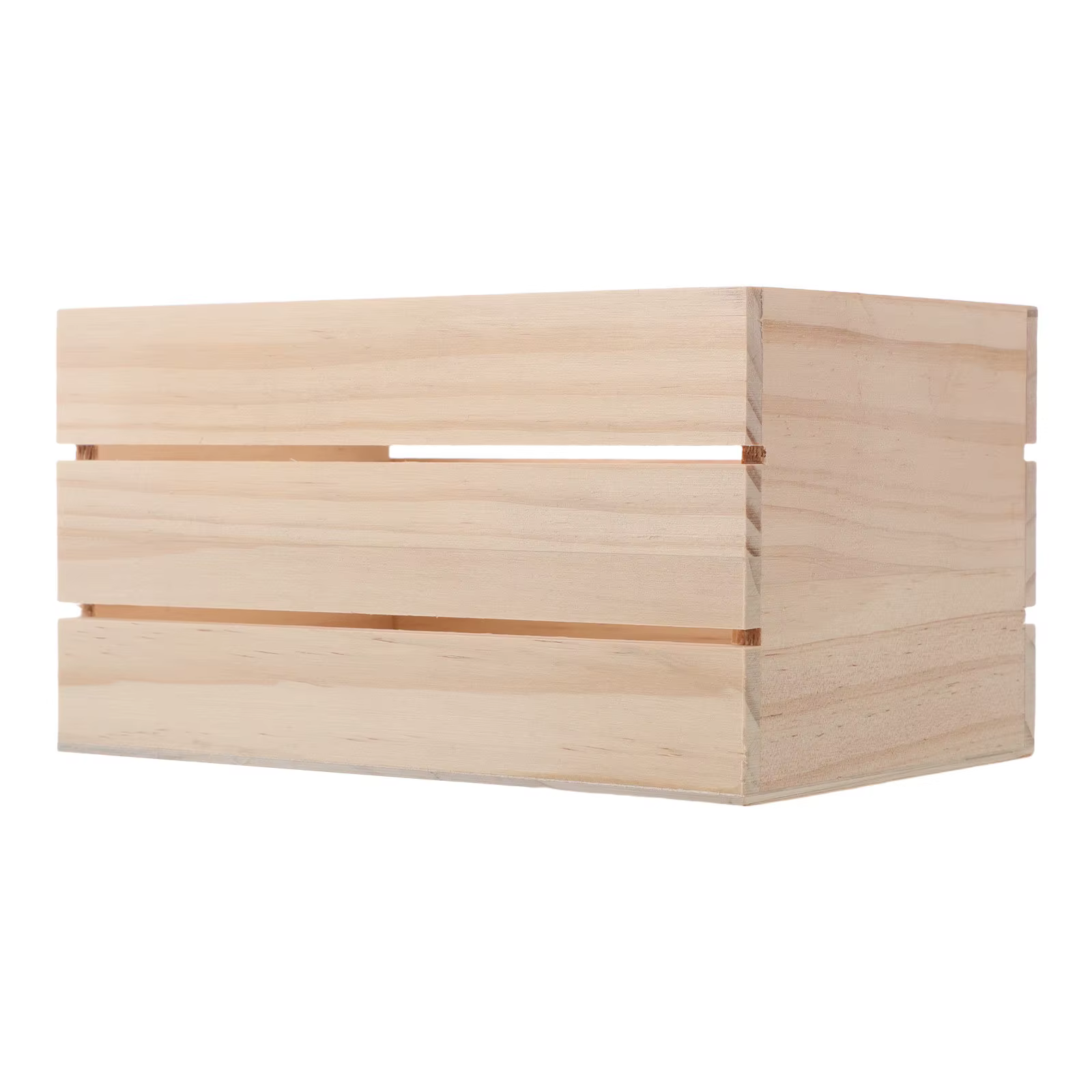 Boîte de rangement en bois massif, caisse en bois 16,5x10,5 cm, organiseur décoratif, bac de rangeme