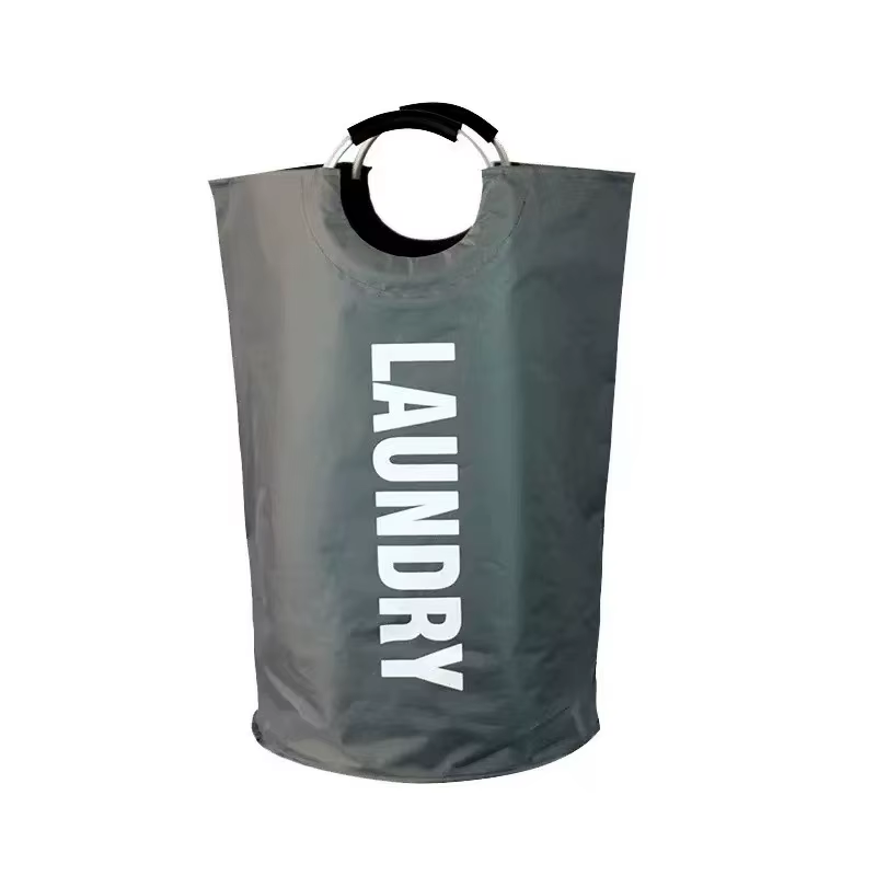 Panier à linge extra-large imperméable avec poignée rembourrée - Pliable, rangement multi-usage pour