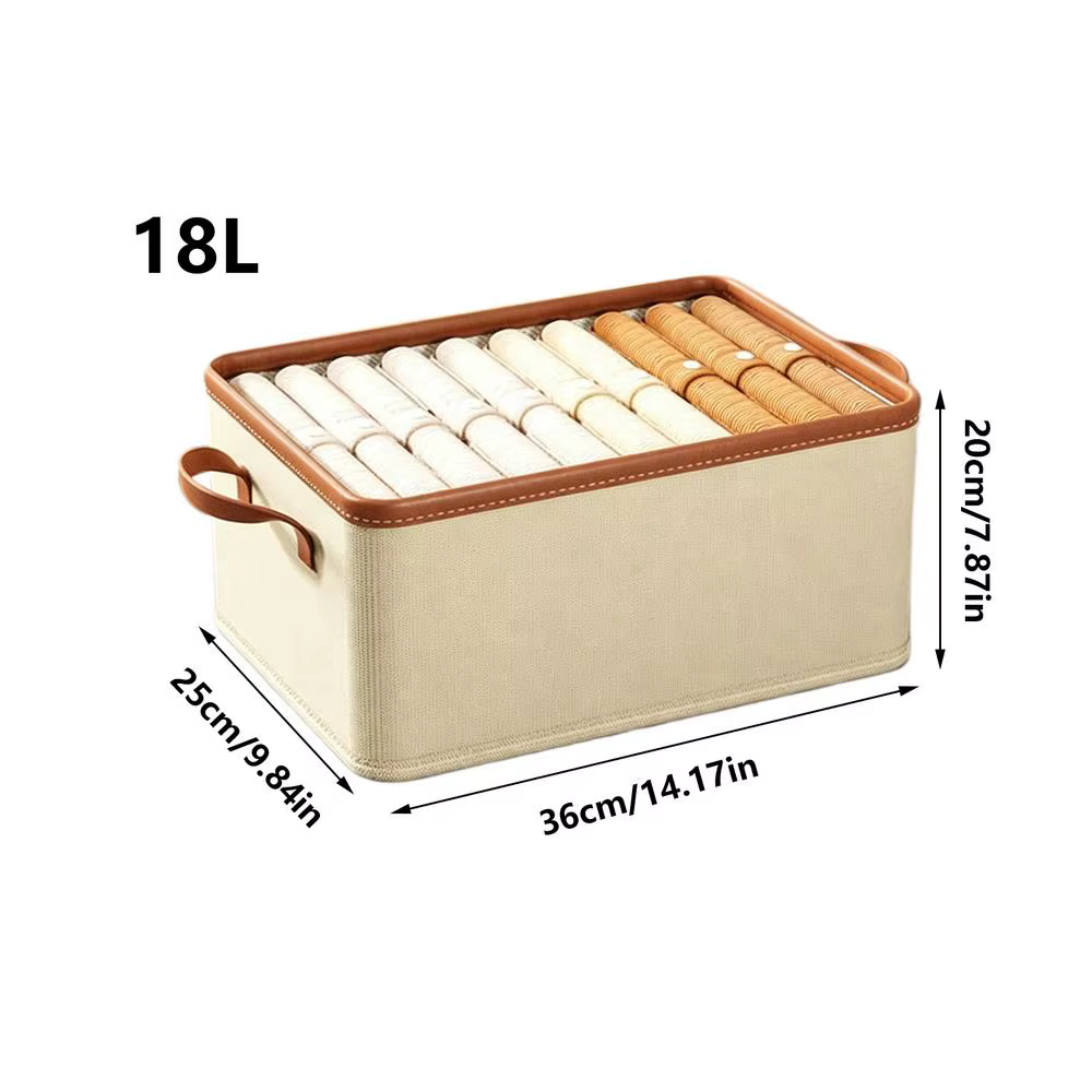 Organisateur de vêtements épais pour pantalons, pulls, jeans, boîte de rangement pour armoire et tir