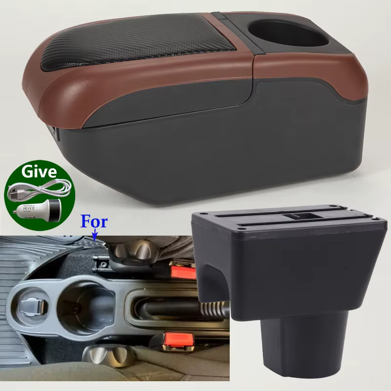 Boîte de rangement d'accoudoir de voiture pour Renault, détails intérieurs, rehaussement rapide, Dus