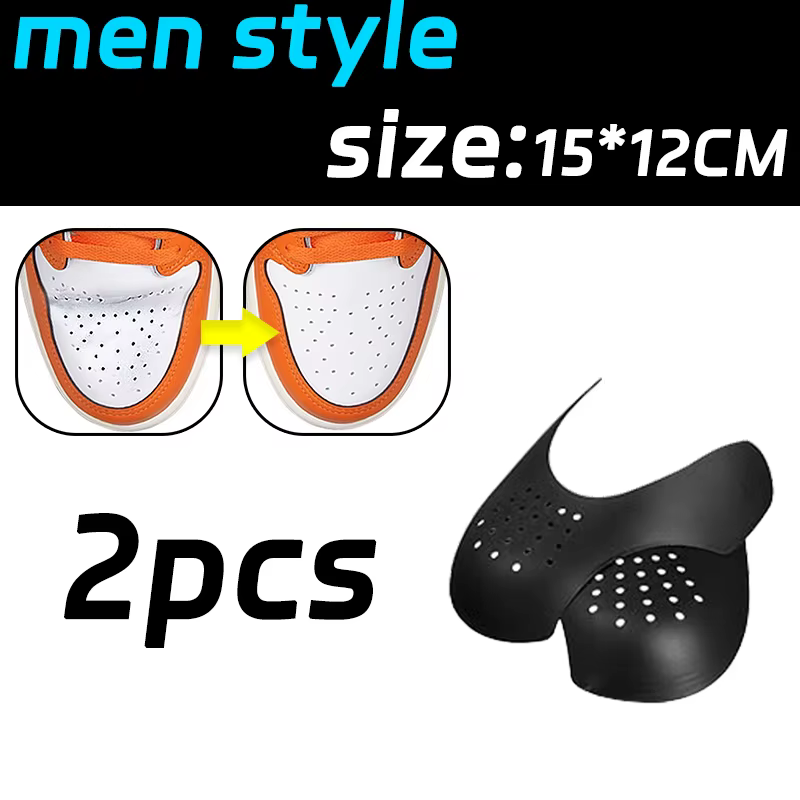 Bouclier de chaussure Anti-pli, capuchon d'orteil pratique, baskets anti-rides, protection Anti-pli,