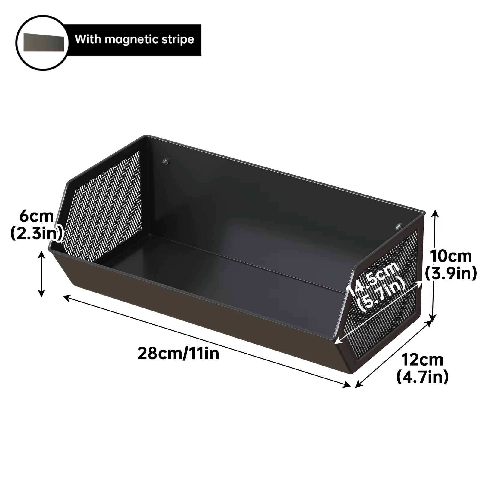 Support de rangement magnétique pour balcon, côté machine à laver, boule de séchage de détergent à l