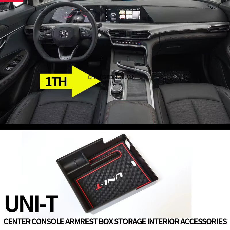 Boîte de rangement pour accoudoir, compartiment de rangement pour Changan Uni-T 2020-2026, accessoir