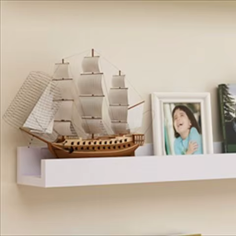 Étagère murale décorative pour speT1, support de livre d'images pour enfants, salon, rangement de cu