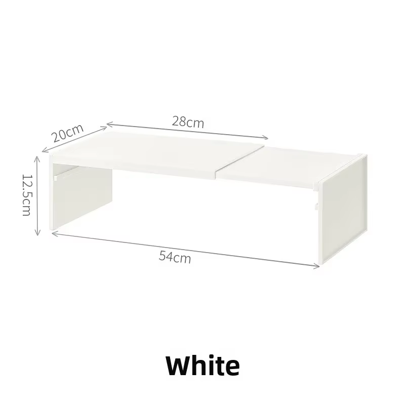 Étagère de cuisine rétractable multifonctionnelle pour la maison, support de rangement superposé pou