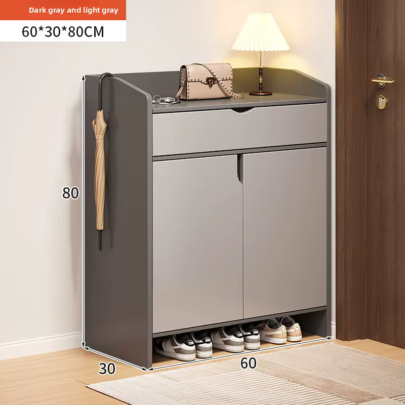 Meuble à chaussures multifonctionnel pour la maison, casier de rangement pour couloir, petite unité 