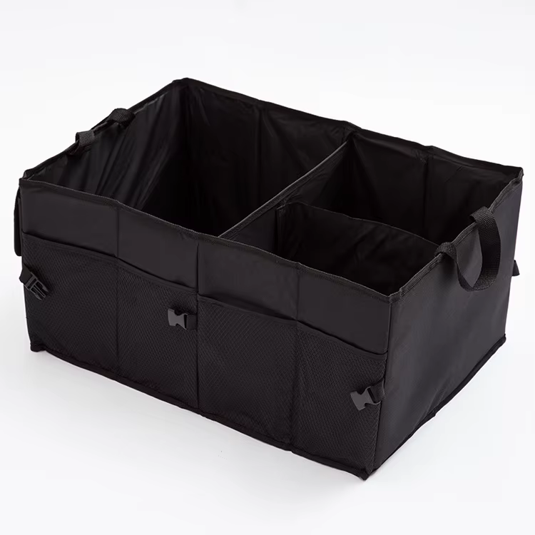 Boîte de rangement de coffre, fournitures de voiture, location de grande voiture pliable, boîte de r