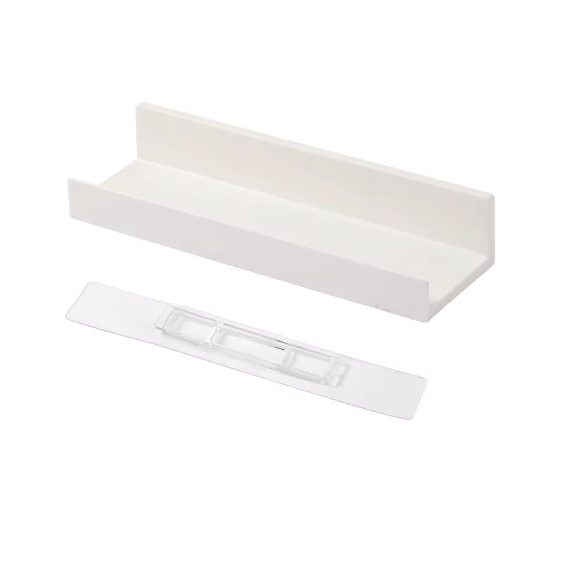 Étagère de salle de bain auto-adhésive, organisateur de rangement de maquillage, étagères sans perce