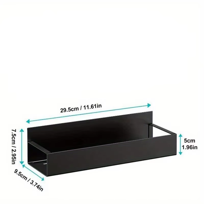 Étagère de rangement magnétique multifonctionnelle, étagère de rangement latérale, adaptée à la cuis