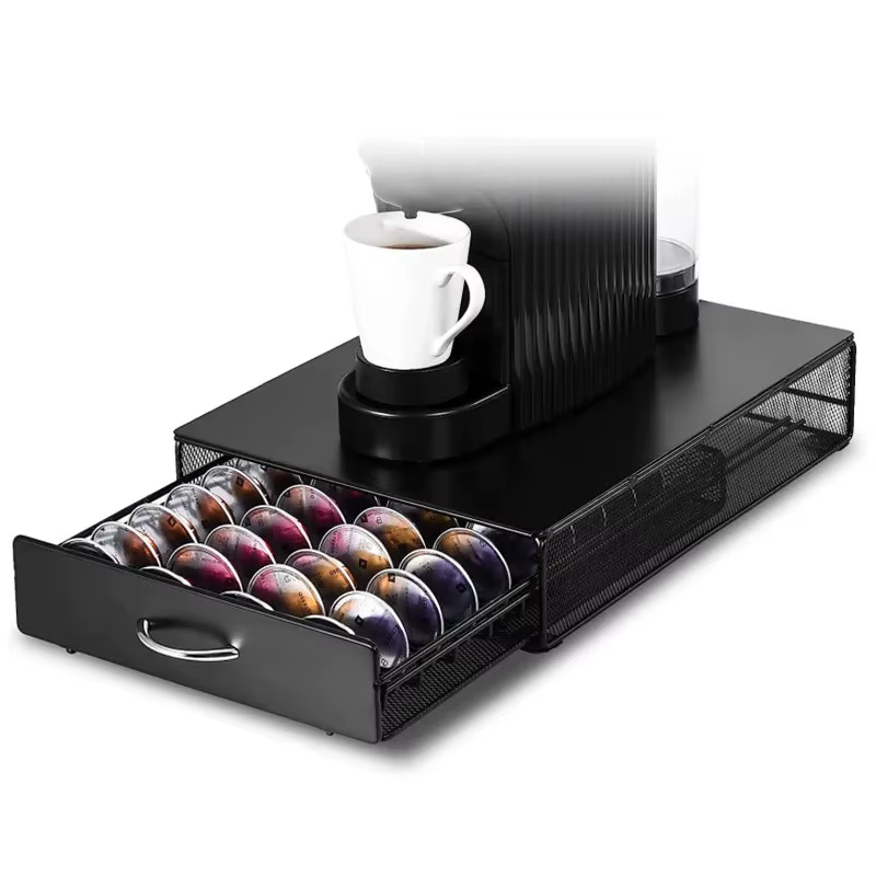 Porte-dosette de café, tiroir de rangement Compatible Starbucks Verismo Nespresso Vertuo Caffitaly L