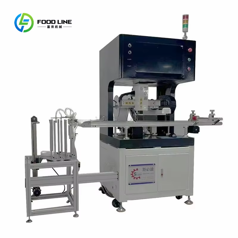 Machine d'étiquetage automatique de bureau personnalisée pour sacs et boîtes plates, applicateur d'é