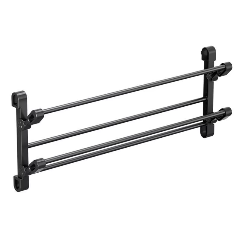 G6KF – étagère à chaussures pliante Portable, 2 niveaux, accessoire pour gagner l'espace dans les sa