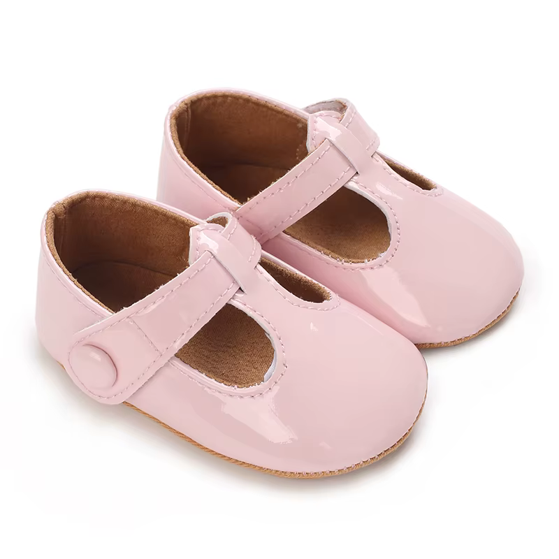 Chaussures simples pour bébé fille, chaussures de marche pour bébé fille, chaussures de princesse oc