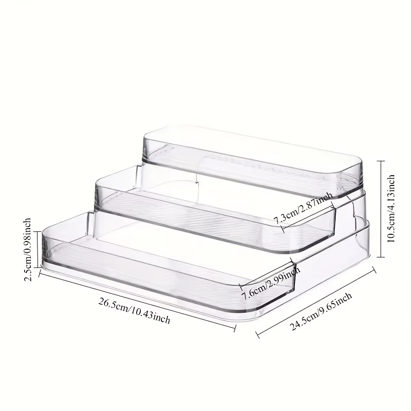 Boîte de rangement pour parfums - Boîte de rangement pour cosmétiques, support transparent robuste, 