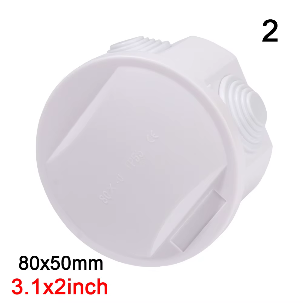 Boîtier d'alimentation étanche en plastique ABS pour bricolage, boîtier de commande électrique, coqu