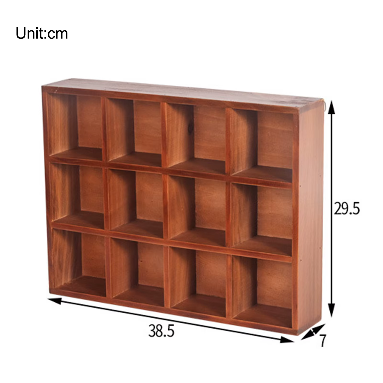 Étagère murale en bois de style Cubby pour la maison, organisateur de blanchisserie de cuisine, boît