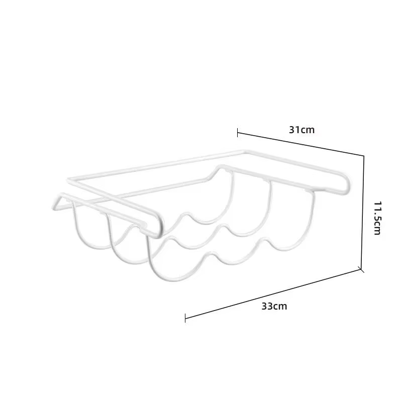 Fournitures de cuisine, support organisateur de réfrigérateur, étagère intérieure, porte-bouteille d