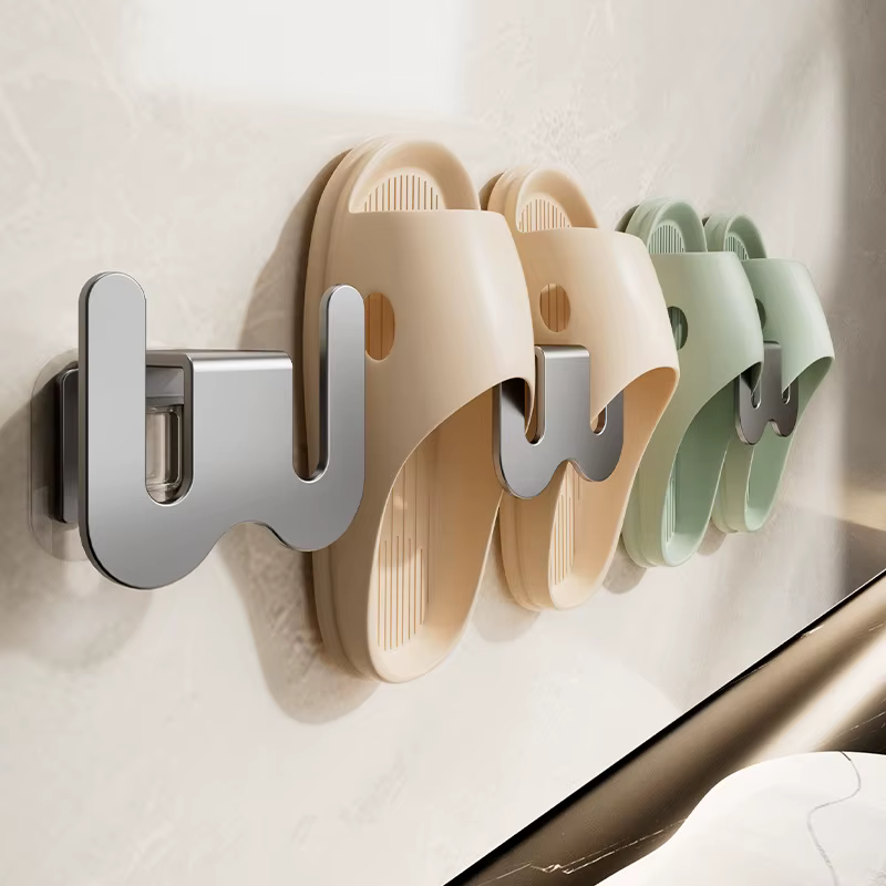 Sans poinçonnage chambre rangement soigné chaussure séchage pantoufles support salle de bain support
