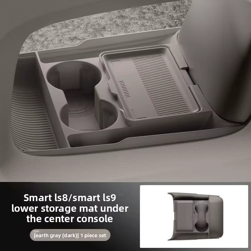 Pour IM LS8 LS9 2026 Boîte de rangement pour console centrale inférieure, Organisateur de lunettes, 