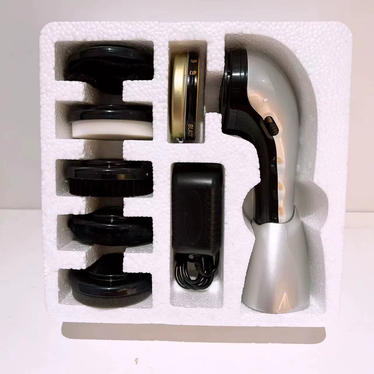 Polisseuse Électrique Multifonctionnelle Portable pour Chaussures, Outil d'Entretien du Cuir Puissan