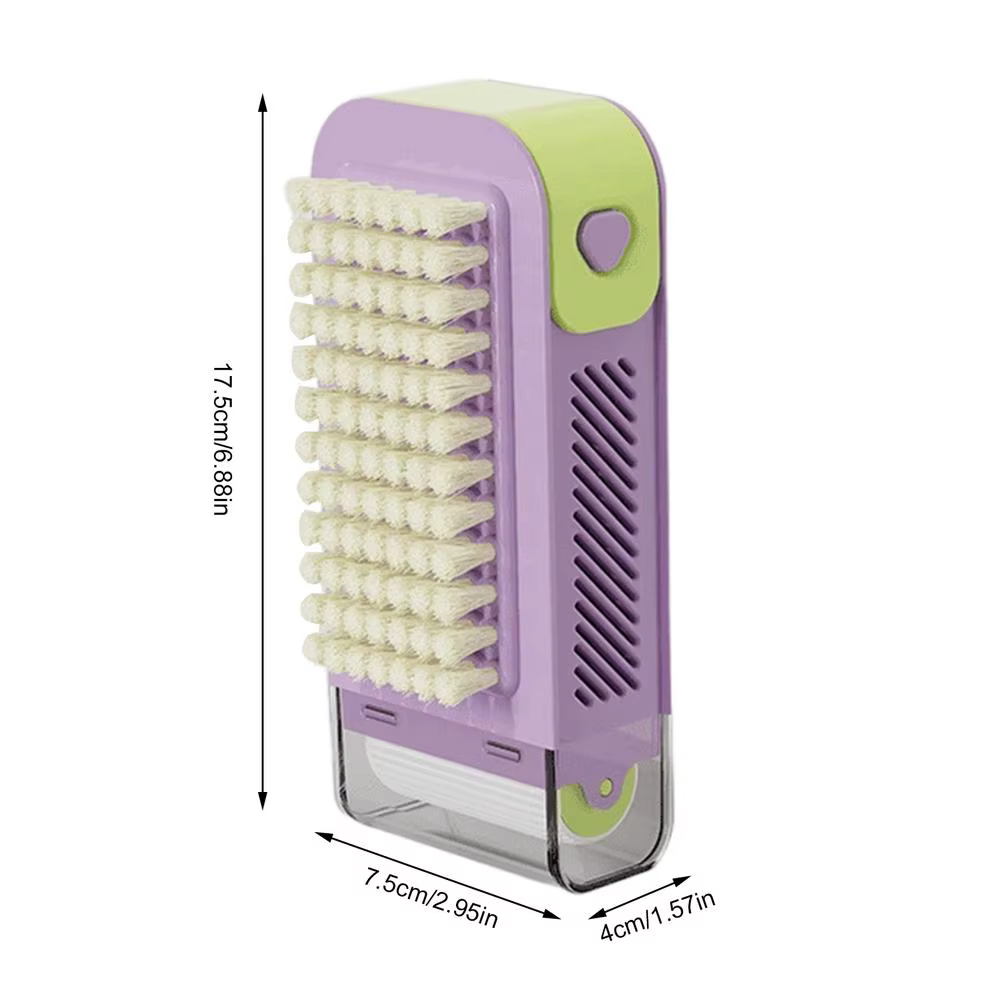 Boîte à savon avec barre à linge, Type brosse à rouleau, conteneur domestique, Solution de nettoyage