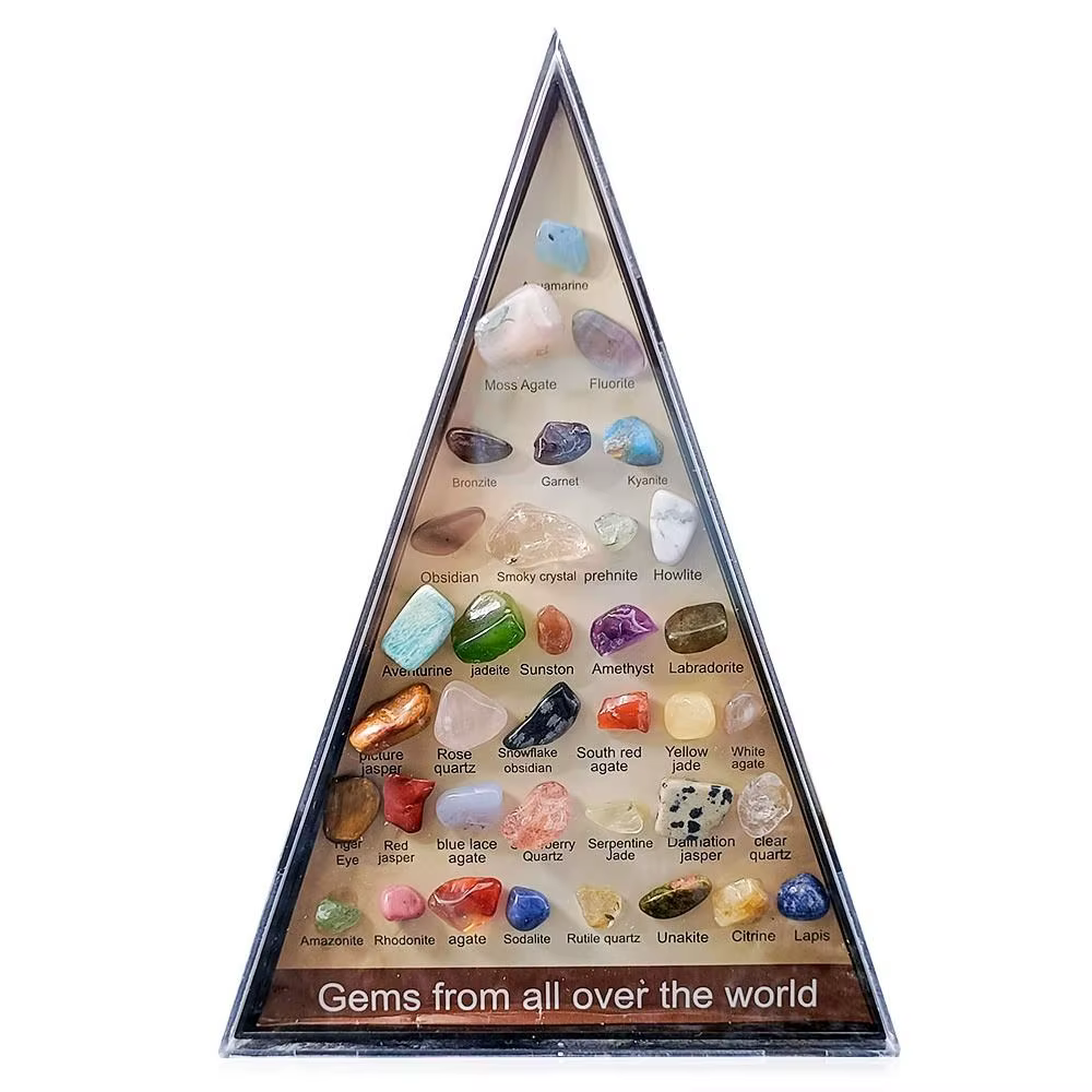 Échantillons de minerai de quartz du monde, cristal de quartz, pierre naturelle à collectionner, pie