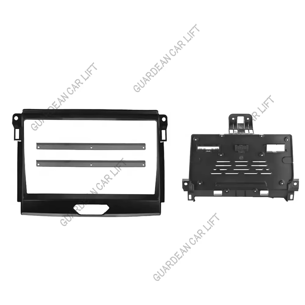 Cadre de panneau de lecteur GPS Android MP5, unité principale 2 Din, tableau de bord stéréo, garnitu