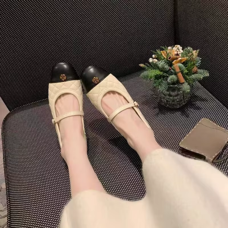 Chaussures plates décontractées pour femmes 2026, nouvelle collection, semelles plates assorties, co