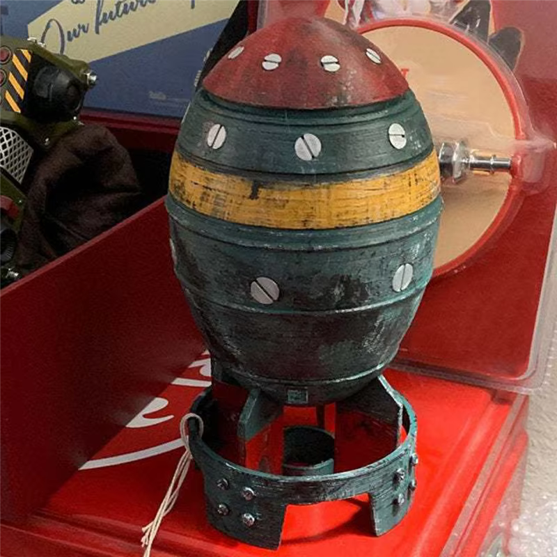 Mini boîte de rangement de bombe nucléaire, Figurines rétro, artisanat d'art, décoration de maison, 