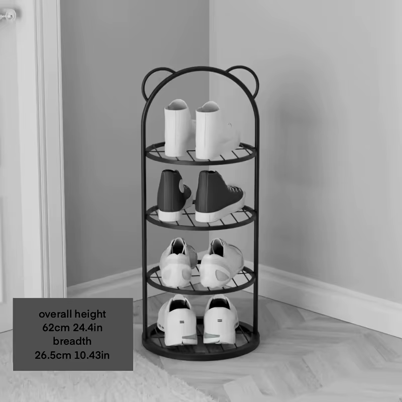 Étagère de rangement multicouche pour chaussures, tour à chaussures robuste et Durable pour petit es