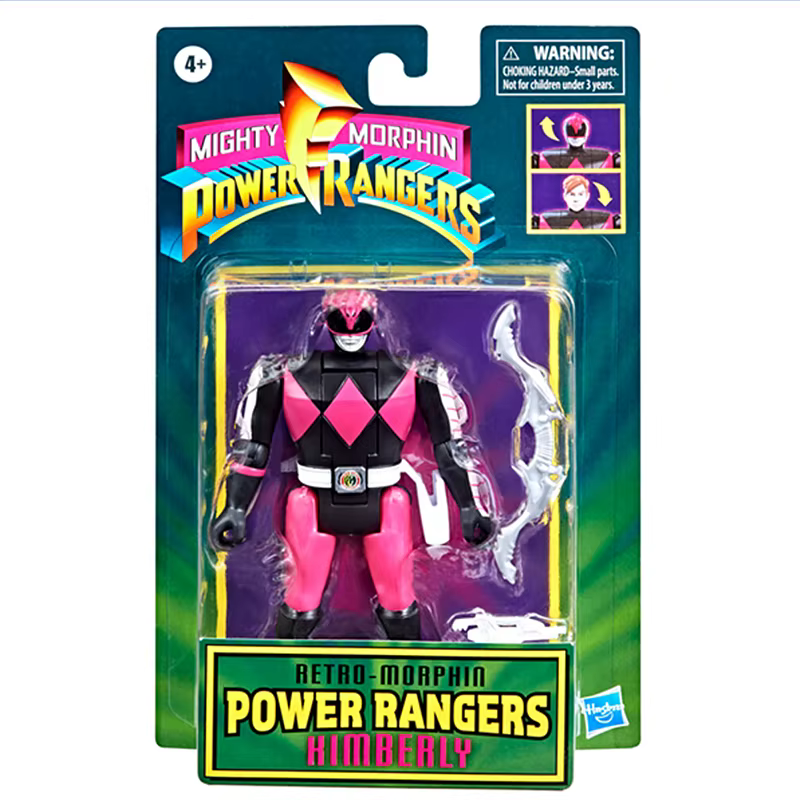 Hasbro Power Rangers Retro-Morphin Kimberly & Tommy Collection de figurines d'action Jouets Cadeaux