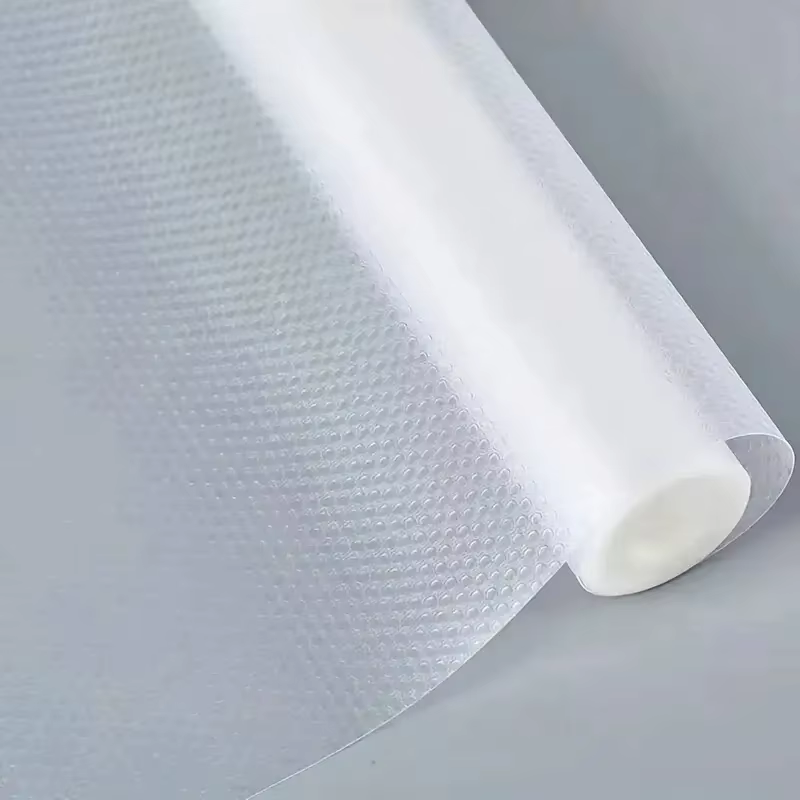 Tapis d'armoire translucide EVA, peut être coupé et facile à nettoyer, tapis de réfrigérateur, tiroi