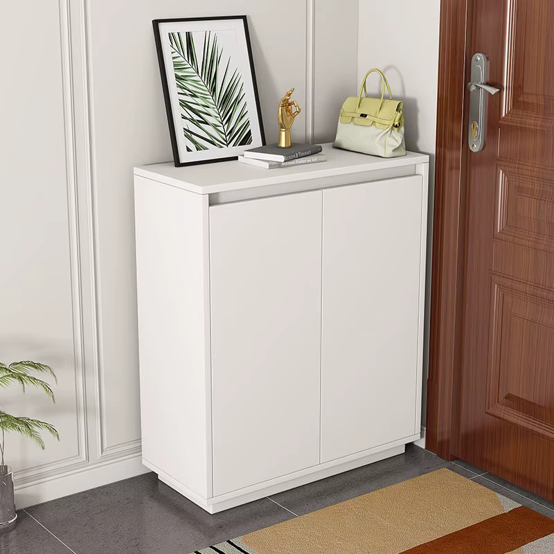 Meuble de rangement pour chaussures sur pied pour balcon, salon, entrée, couloir, avec étagères et b