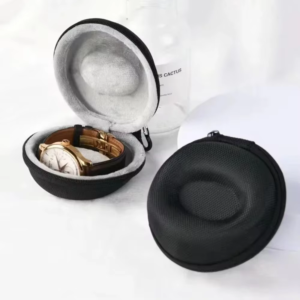 Étui de voyage Portable EVA pour montre unique, boîte de rangement pour montre, support de montre ét