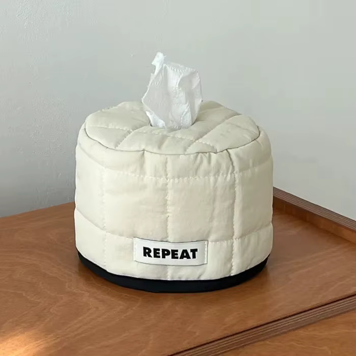 Boîte de rangement de papier de soie, gain de place, rouleau rond et carré, étui de mouchoirs en pap
