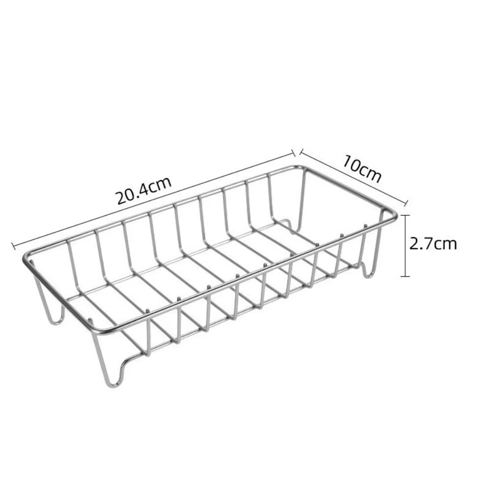Étagère de rangement pour salle de bain en acier inoxydable, design moderne, gain de place, support 