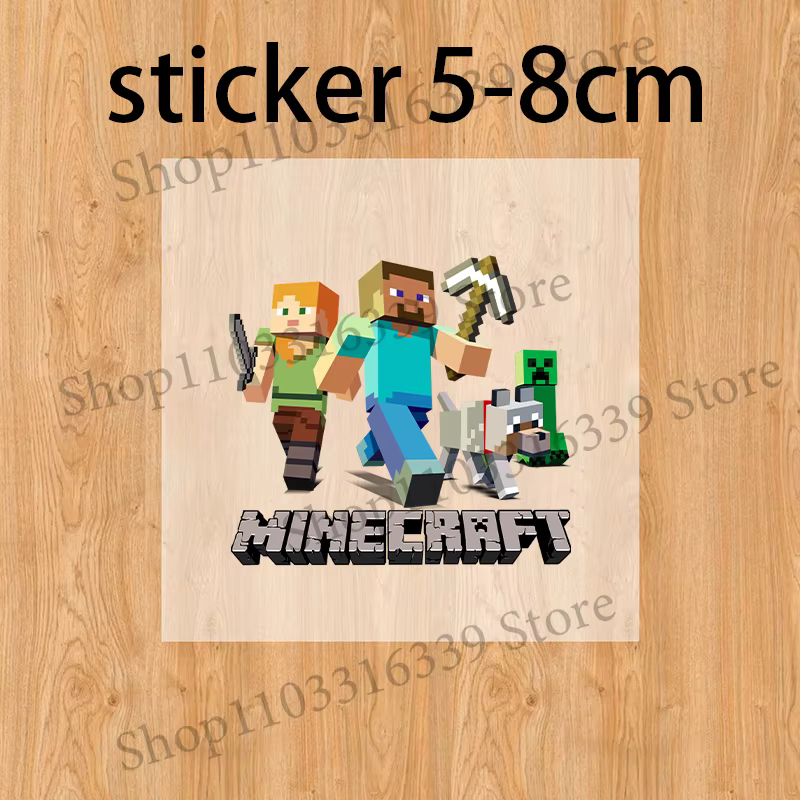 Boîte à lunch sur le thème des jeux, imprimé Minecraft, boîtes bento portables, peuvent être chauffé