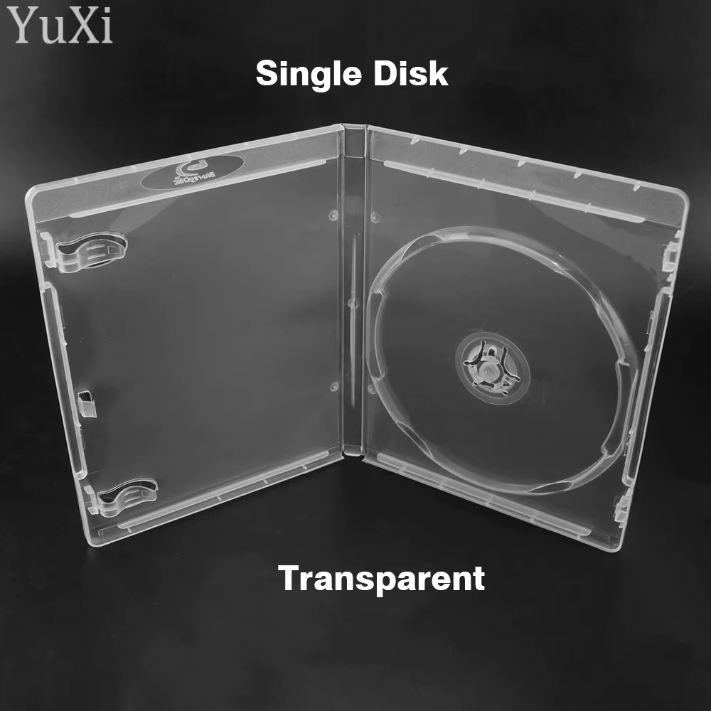 Boîte de rangement pour disques DVD CD, 1 pièce, pour PS4 PS5, support transparent pour disques de j